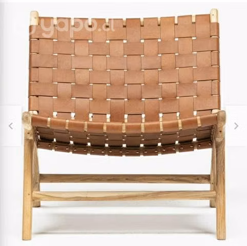 Poltrona silla cuero