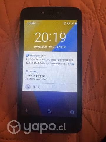 Celular Motorola Moto negro Android
