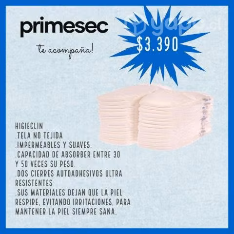 Sabanilla Adulto Higieclin 8 unidades