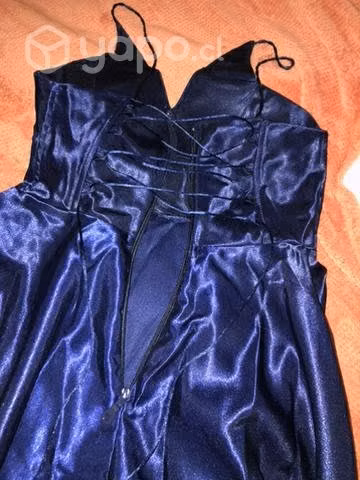 Vestido de fiesta azul marino