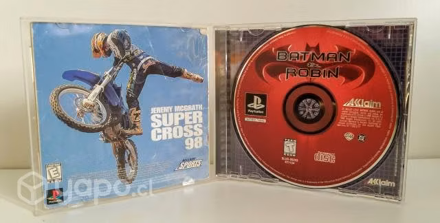 Batman & Robin Play Station 1 Ps1 Psx Ps2 Ps3 Sony