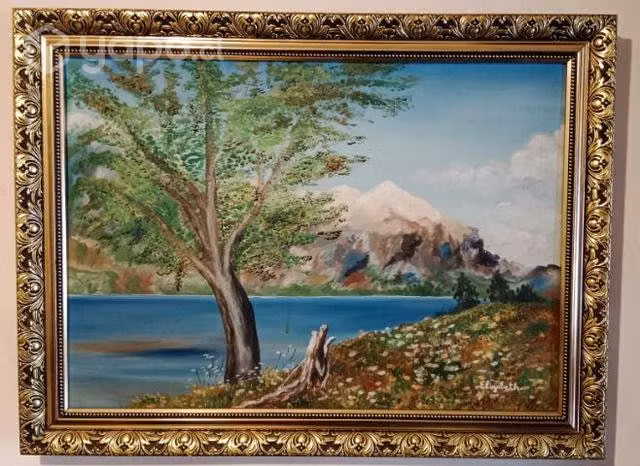 Regale arte, óleo Lago