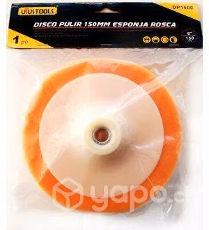 Disco pulir 150mm esponja rosca - uyustools