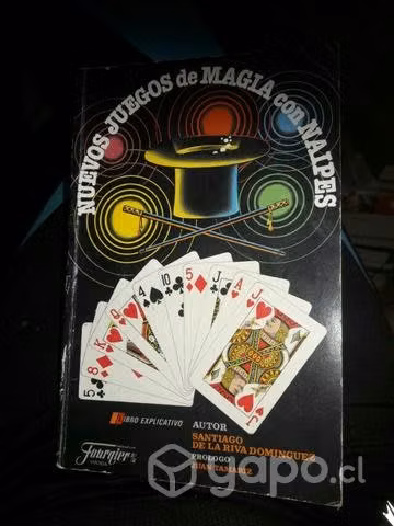 Libro Nuevos juegos de magia con naipes