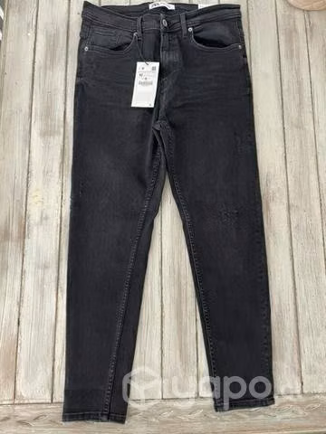 Jeans negro zara