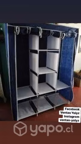 Llegaron los closet para ropa y calzado