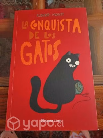 Libro-comic La Conquista de los Gatos