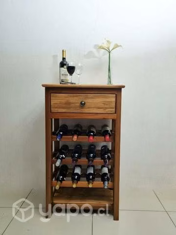 Cava de vinos Roble/Coihue 12 botellas con cajón