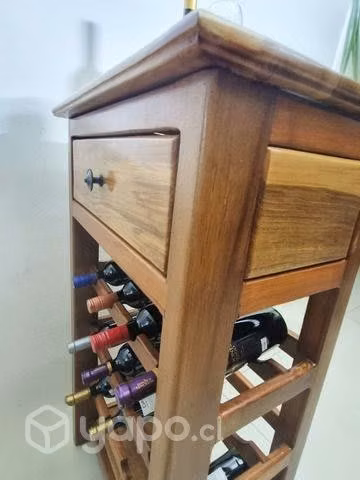 Cava de vinos Roble/Coihue 12 botellas con cajón