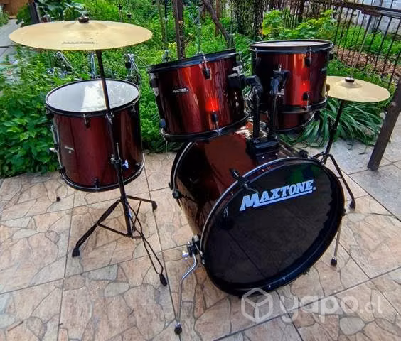 Batería Acústica completa Tamaño adulto Maxtone