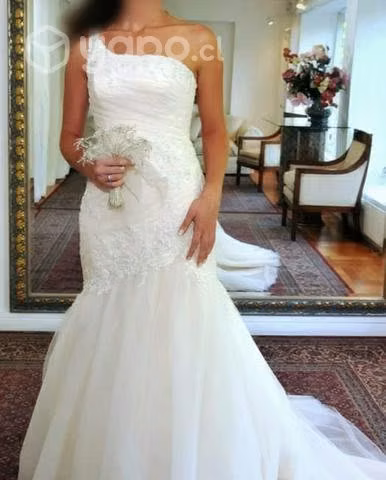 Vestido de novia impecable - Imagen 3