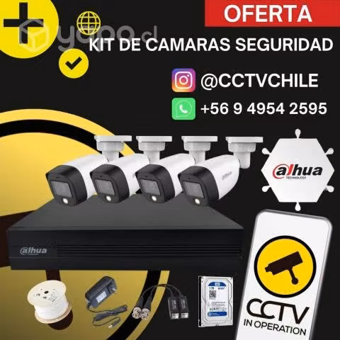 Cámaras de seguridad alarmas cerco eléctrico