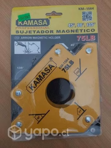 Escuadra magnetica 5" 75lb