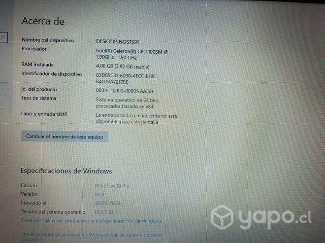 Notebook acer - Imagen 3