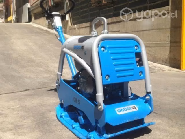 Plancha vibradora 4.500 kilos Weber cr5