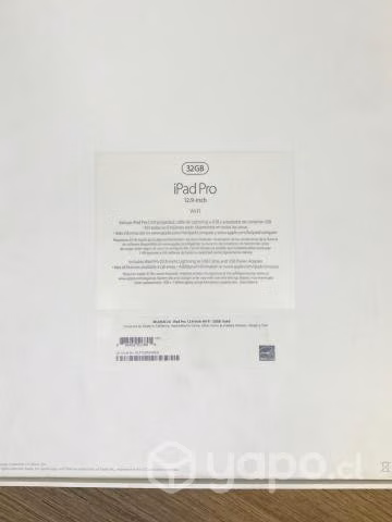 IPad Pro 12,9 32gb Gold + Apple Pencil (leer desc)