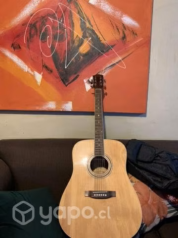 GUITARRA NATIVA/ESTUCHE ROCKBAG + uñetas de regalo
