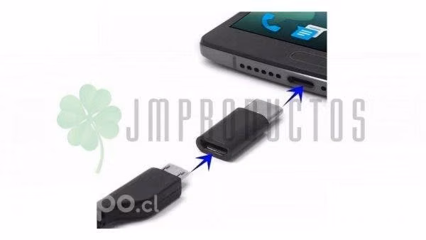 Adaptador Type C A Micro Usb Macbook Huawei P9 Tip - Imagen 3
