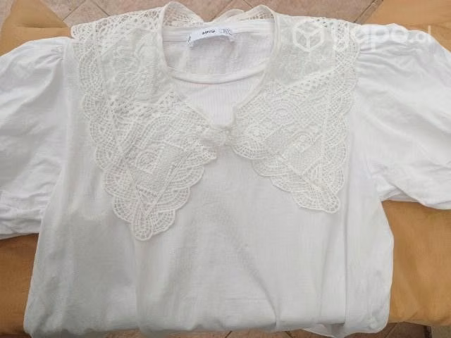 Polera Mango blanca