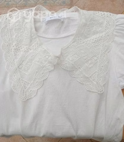 Polera Mango blanca