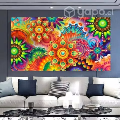 Cuadro Flores Colores