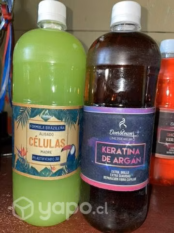 Keratinas para alisados