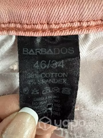 Short Elástico Marca Barbados Talla 46 Rosa - Imagen 5