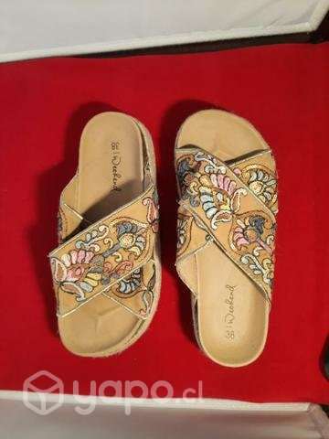 Sandalia 38. Plataforma cañamo 5 cm. - Imagen 3