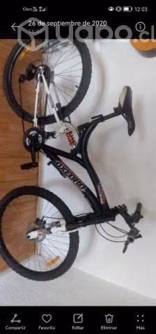 Bicicleta doble suspensión