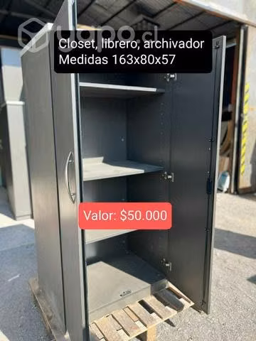 Closet librero despensa oficina