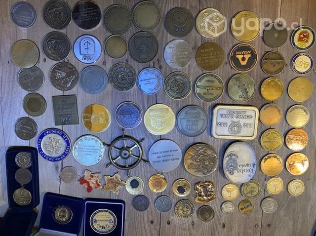 Medallas conmemorativas navales y militares chile