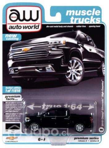 2019 Chevy Silverado Z71 Diecast 1/64 - Imagen 2
