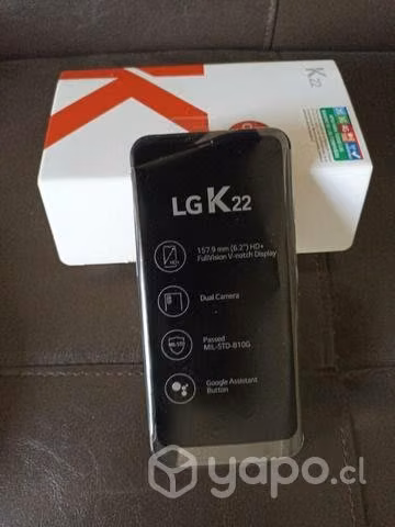 celular NUEVO (LG K22) - Imagen 2