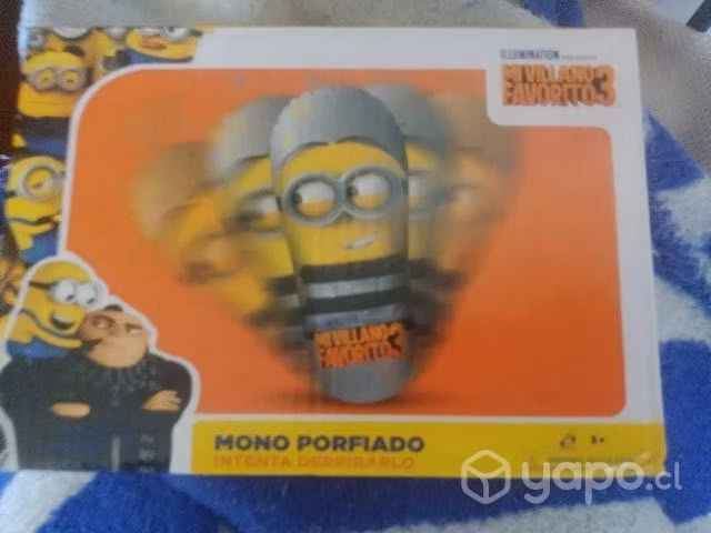 Mono porfiado Minions mi villano favorito