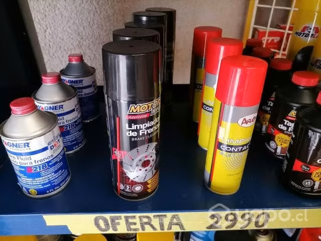 Limpia contacto limpia frenos liquido freno