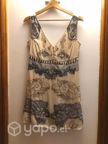 Vestido Fiesta bordado Talla S