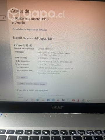 Computador Acer Aspire 5 - Imagen 4