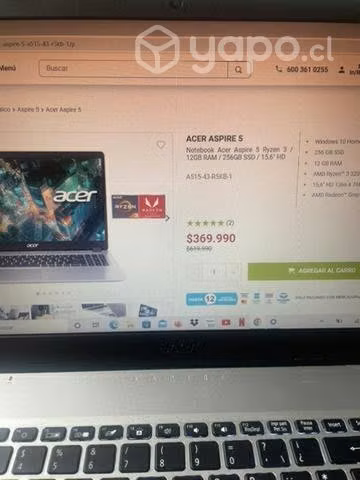 Computador Acer Aspire 5 - Imagen 3