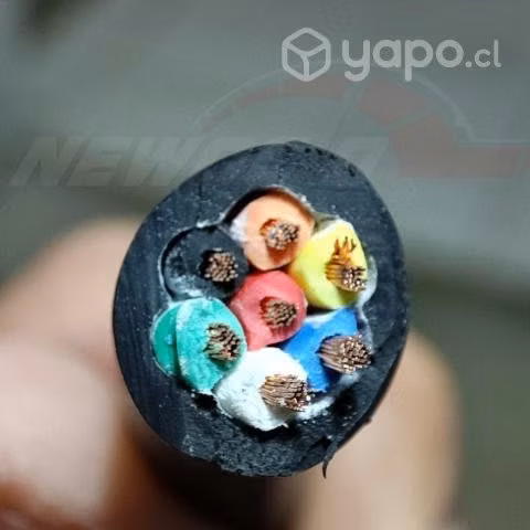 Foco Trasero Led 12v Carro Arrastre Cable 5 Mts