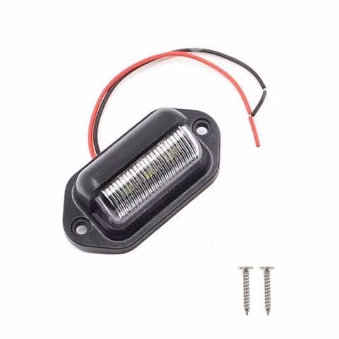 Foco Trasero Led 12v Carro Arrastre Cable 5 Mts
