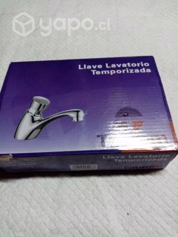 Llave lavatorio tempprizado