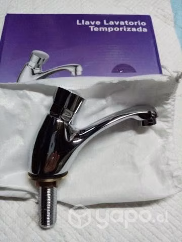 Llave lavatorio tempprizado