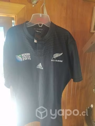 Camiseta All Blacks Mundial 2015 Talla M