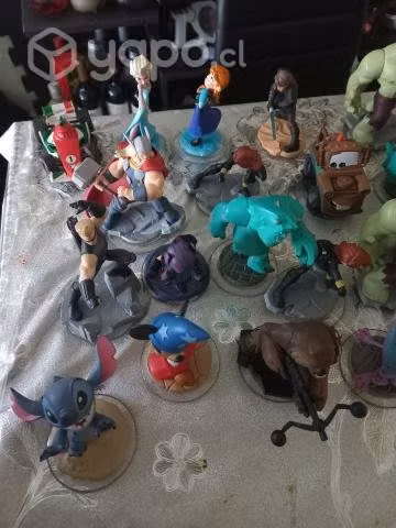 Figuras disney infinity para playstation, xbox, PC