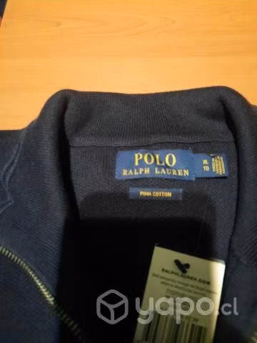 Chaleco polo original nuevo xl azul - Imagen 5