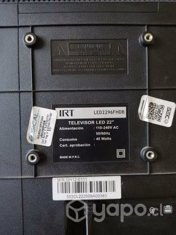 Tv led 22 pulgadas
