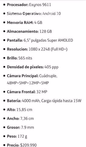 Celular galaxy A51 - Imagen 3