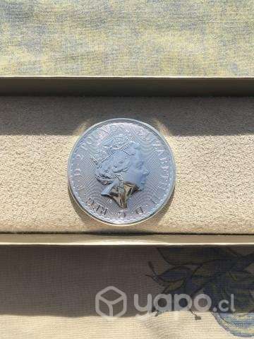 Onzas de plata Reina Isabel II - Imagen 3