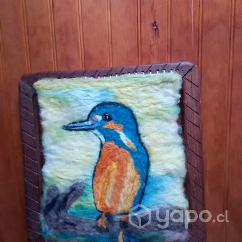 Cuadros fieltro agujado