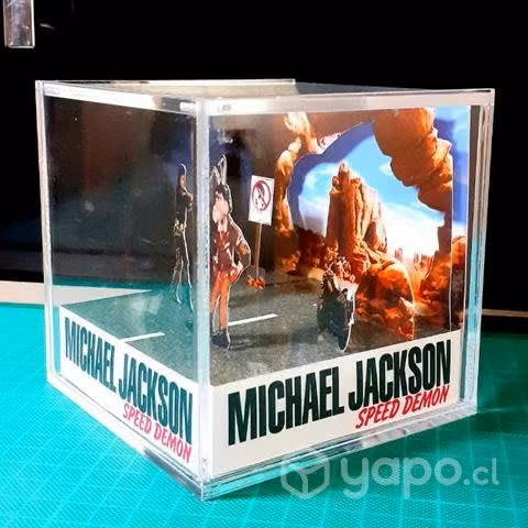 Cubo diorama michael jackson